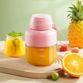 New Portable Juicer For Household Use (Color: pink)